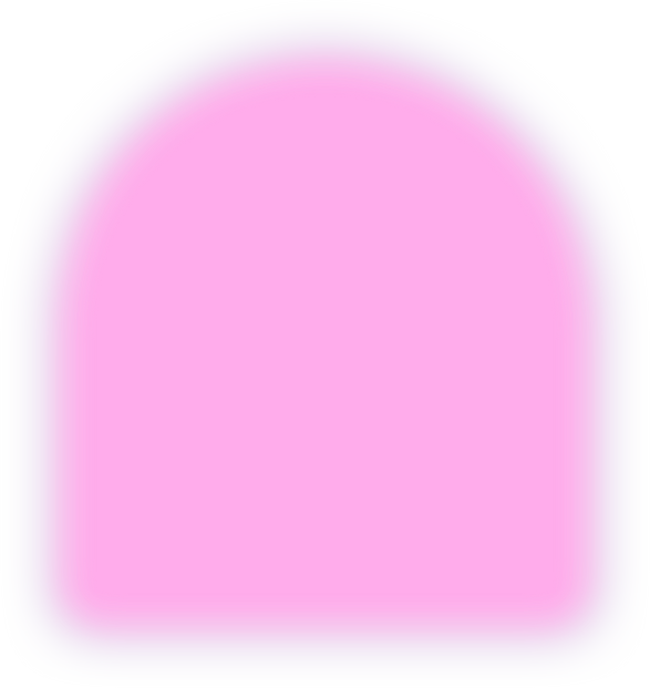 Glowing Dynamic Pink Arch Frame